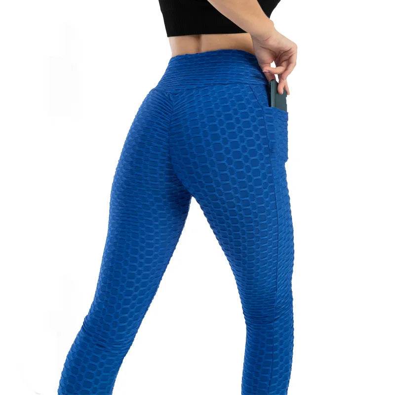 Women's Pocketed Bubble Leggings - P12 Hub Europe