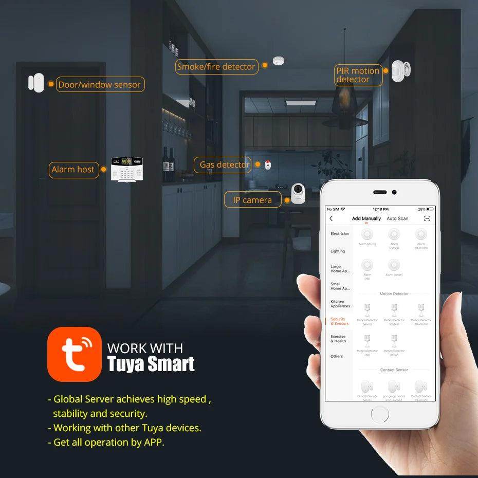 Alarm Fuers Tuya Smart 4G WiFi - P12 Hub Europe