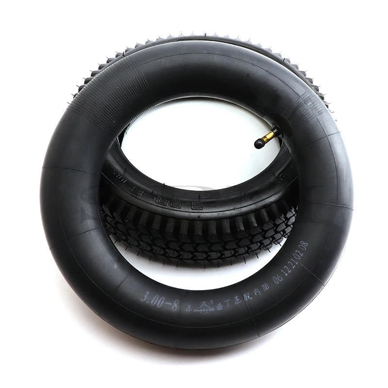 High quality 3.00-8 outer tire With 3.00-8 inner tube for Gas & Electric Scooters Warehouse Vehicles Mini Motorcycle wheel parts