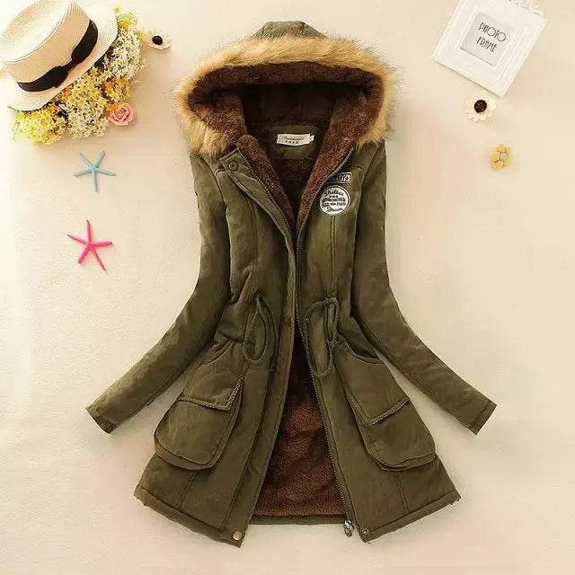 Slim Hooded Padded Parka - P12 Hub Europe