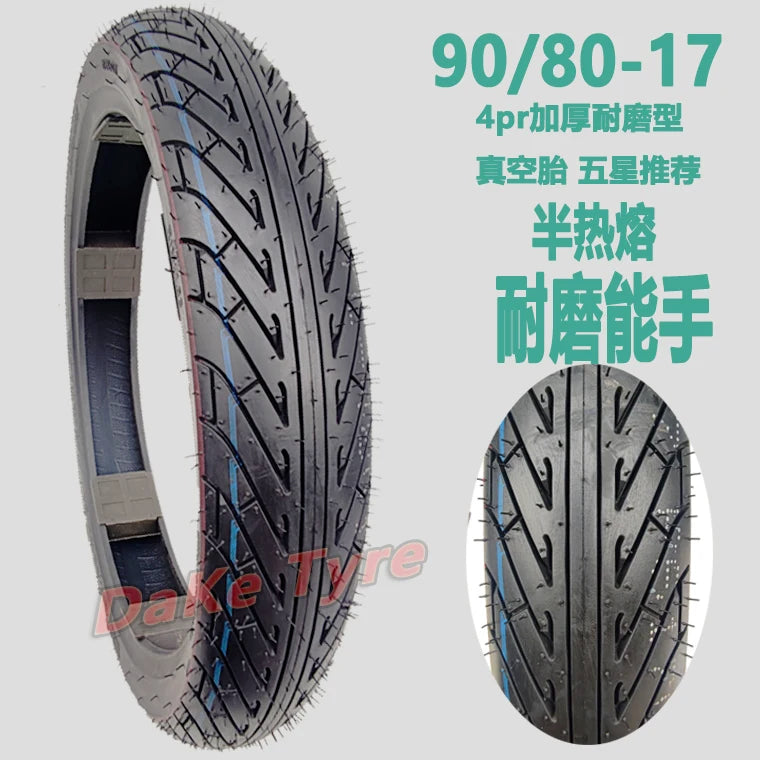 130/80-17 100/70-17 90/80 70 100 120/70-17 Is Applicable To SOCO Quick TS TC MAX Electric Motorcycle Tire Vacuum Tire