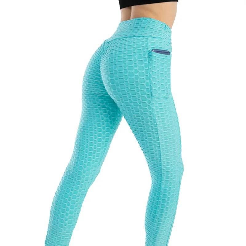 Women's Pocketed Bubble Leggings - P12 Hub Europe