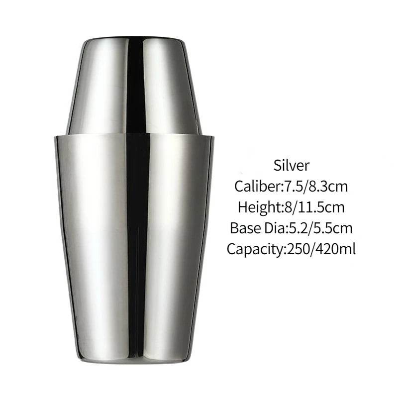 Bar Cocktail Shaker Boston Shaker Stainless Steel Engraving Shaker Bar Accessory Bartender Tools For Home And Bar - P12 Hub Europe