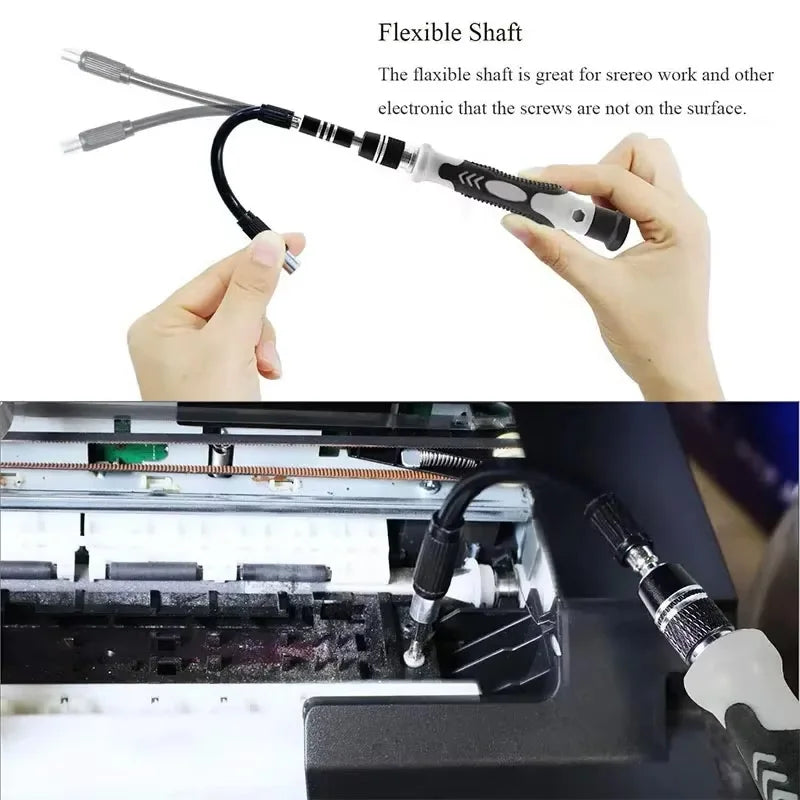 Electronics Screwdriver Set 115 in 1 Precision Screwdriver Tools Nut Driver Professional Magnetic Repair Tools Laptop Repair
