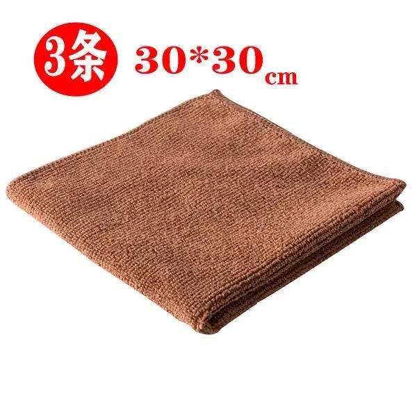 Brown Handkerchief Towels Women Home Thicker Retro New Fall Absorbent Soft Quick Dry Adult House-keeping Work Simple Wipe Hands - P12 Hub Europe