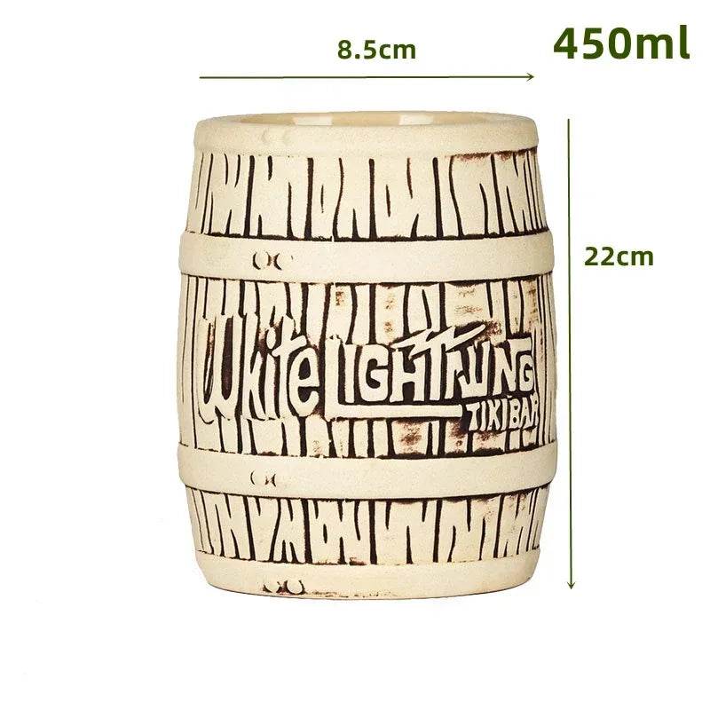 60 Types Ceramic Hawaii Tiki Mugs Creative Cocktail Glasses Beer Glass Martini Glasses Wine Glass Funny Cup Gift for Men - P12 Hub Europe
