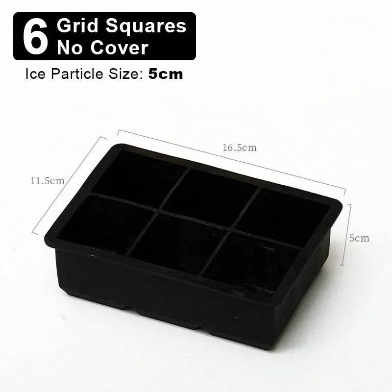 4/6/8/15Grids Silicone Ice Cube Molds Spherical Ice Cube Molds Ice Cream Ice Cube Making Machine Reusable Whiskey Ice Cube Molds - P12 Hub Europe