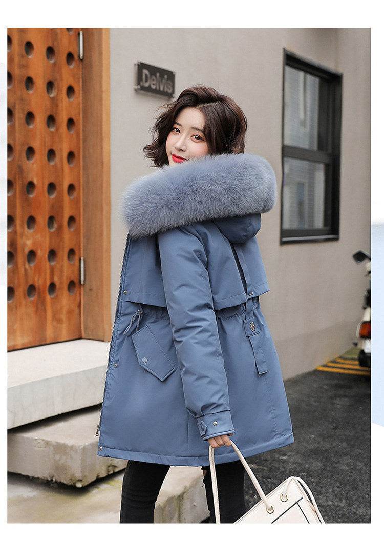 Slim Fur Collar Parka - P12 Hub Europe