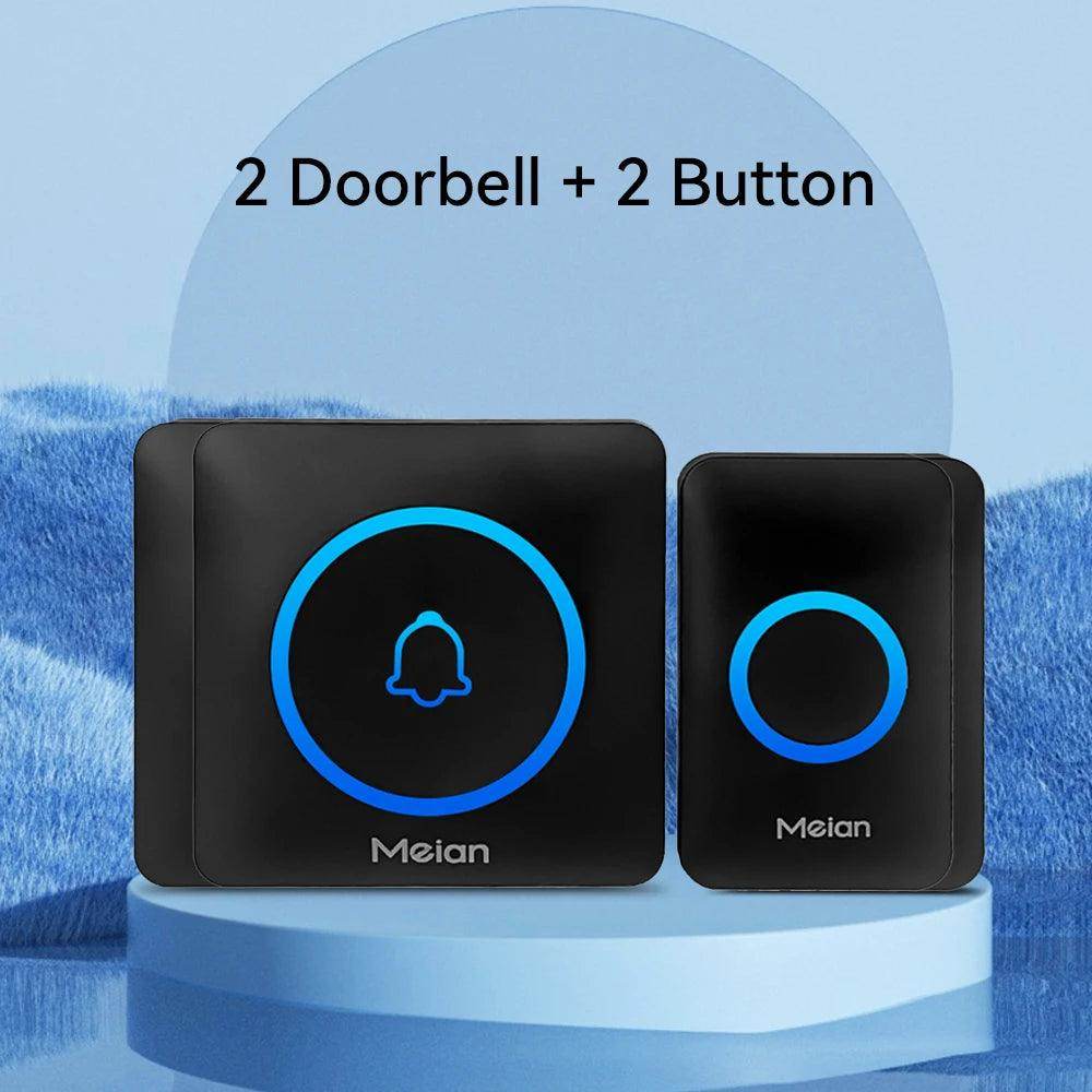 Doorbell Wireless | 60 Tunes, 1000ft, IP65, 5 Volume Levels - P12 Hub Europe