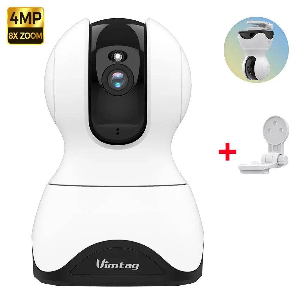 Indoor Camera 4MP 360° WiFi Auto Track, 2-Way Audio, Color Night - P12 Hub Europe
