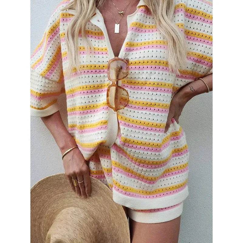 Solid Lace Crochet Set - P12 Hub Europe