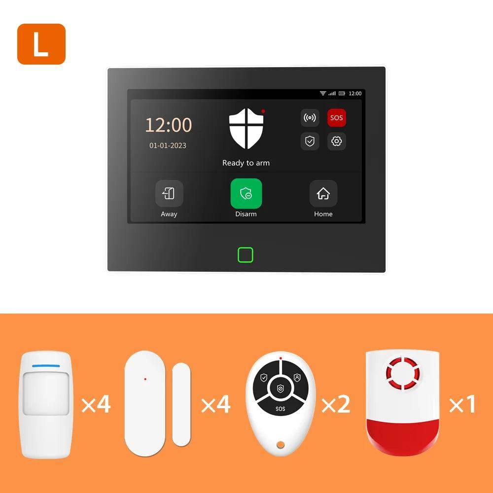 Alarm Smart Staniot WiFi 4G Tuya - P12 Hub Europe