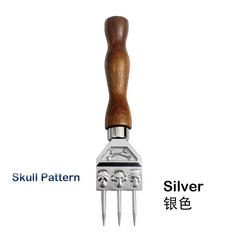 Three-Prong Skull Ice Pick Stainless Steel Ice Chisel Crushed Ice Barware Bartender Tools Bar Accessories - P12 Hub Europe