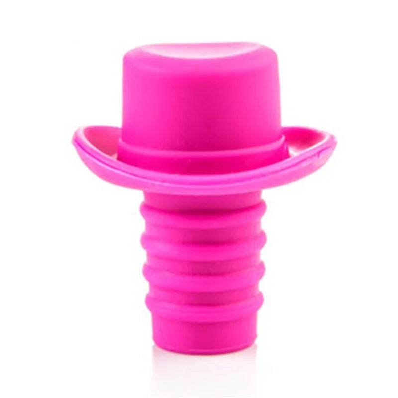 Creative Magic Hat Wine Stoppers Silicone Wine Stopper Reusable Decorative Wine Seal Stopper Cap for Wine Beverage - P12 Hub Europe