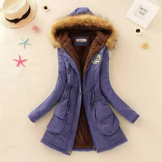 Slim Hooded Padded Parka - P12 Hub Europe