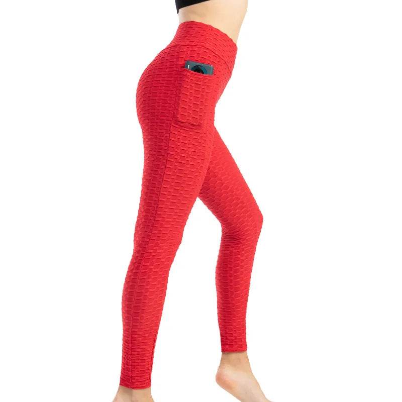 Women's Pocketed Bubble Leggings - P12 Hub Europe