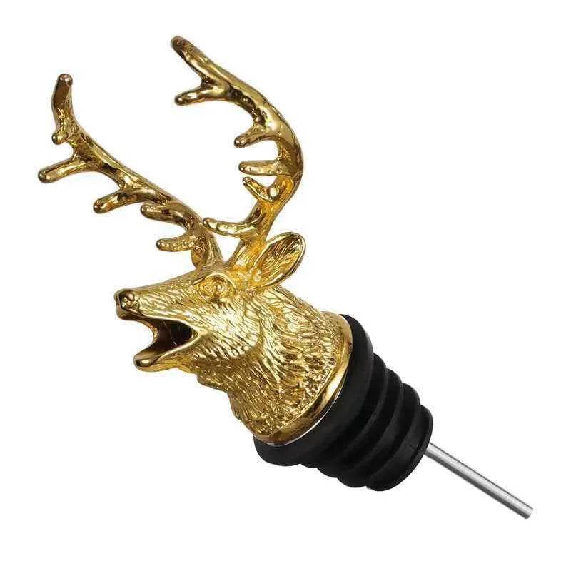 1pc Bottle Nozzle Pourer Oil/mouth with Bottle Stopper Cork Wine Bottle Red Dry Pot Plug Olive Dispenser - P12 Hub Europe