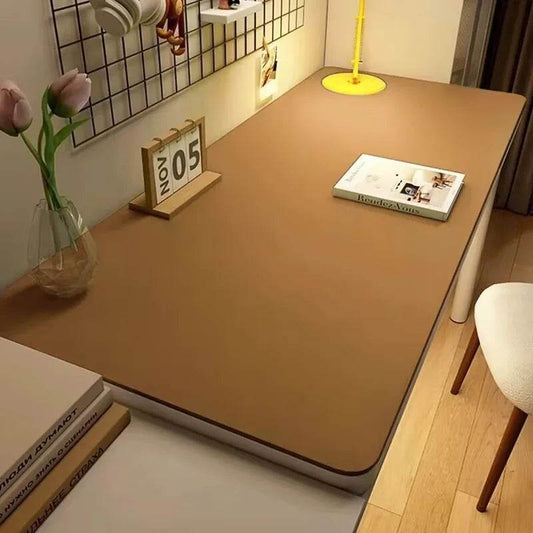 Leather Table cloth for Home Easy Clean Table Protector Waterproof Tea Coaster Large Desk Mat Anti-Slip Gamer Keyboard Mouse Mat - P12 Hub Europe