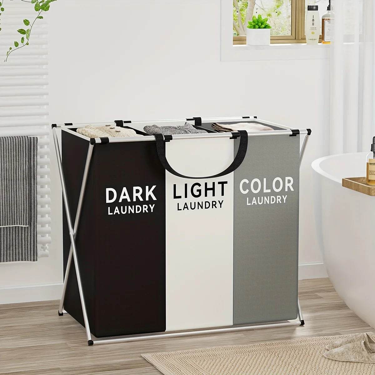 Section Foldable Laundry Hamper - P12 Hub Europe