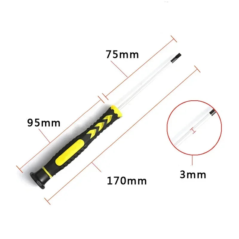 1Pcs Precision Screwdriver Multi-fuction Slotted Cross Screwdriver Mobile Phone Repair Tool Kits Professional Repair Hand Tools