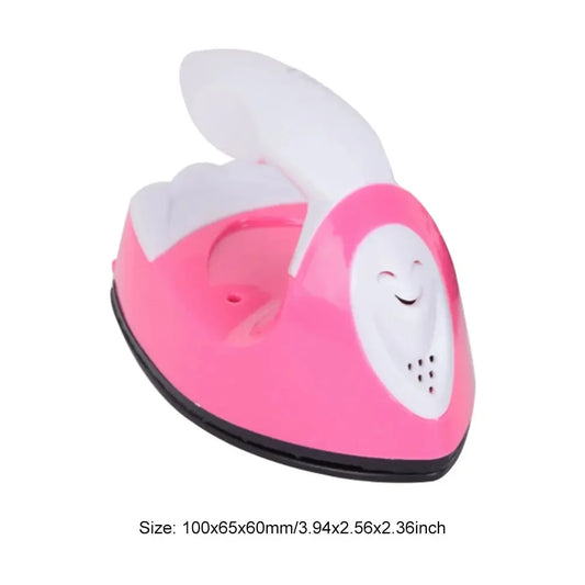 DIY Handheld Mini Iron Portable Electric Mini Heat Press Machine Versatile Rapid Heating-Up for Hot Drilling Name Cloth Stickers