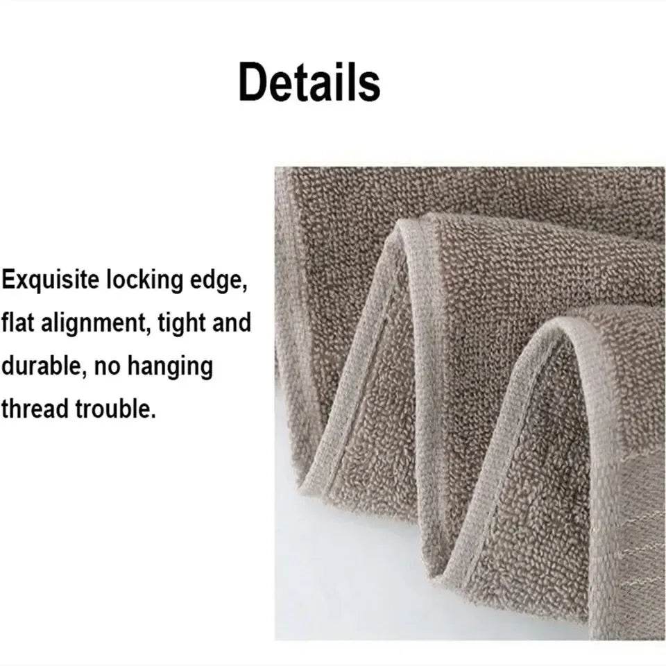 Highly Home & Garden Towel Bathroom Accessories Skin-friendly Color for Cotton Children Solid Universal and Adults Absorbent - P12 Hub Europe