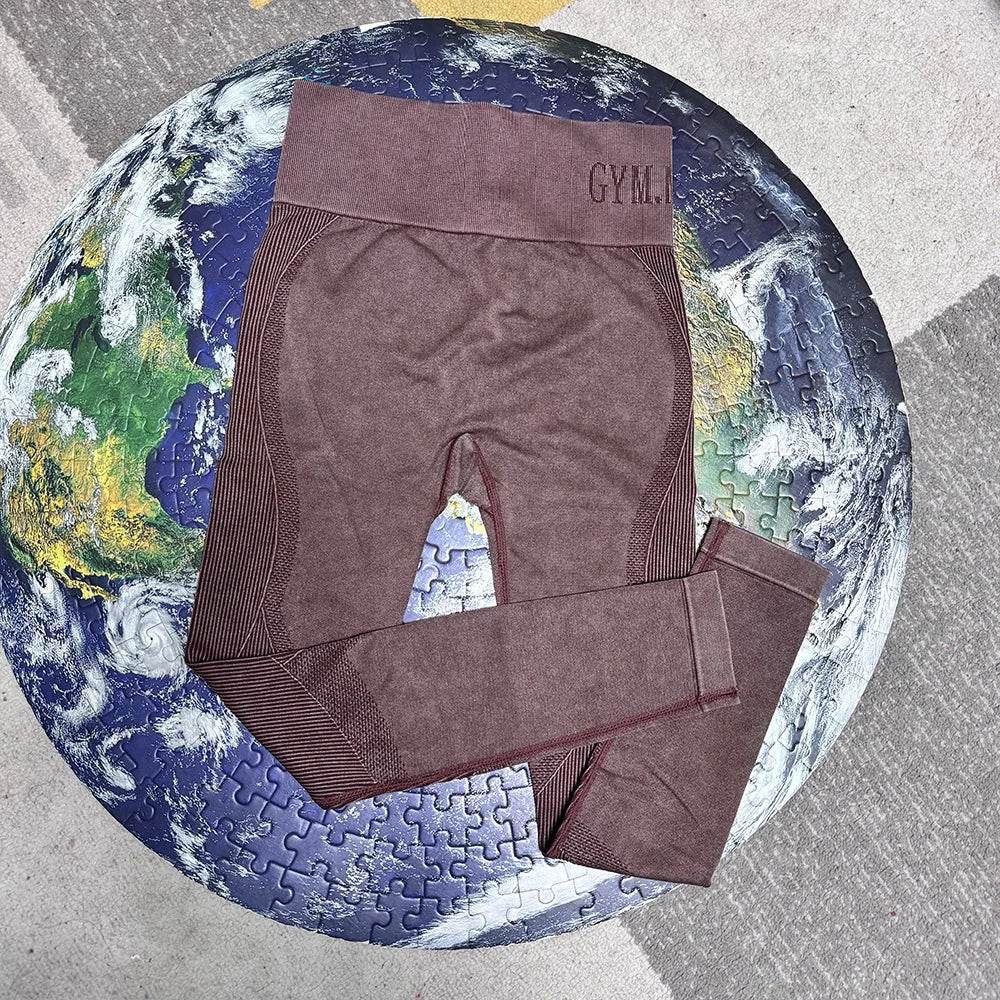 Seamless Scrunch Yoga Leggings - P12 Hub Europe