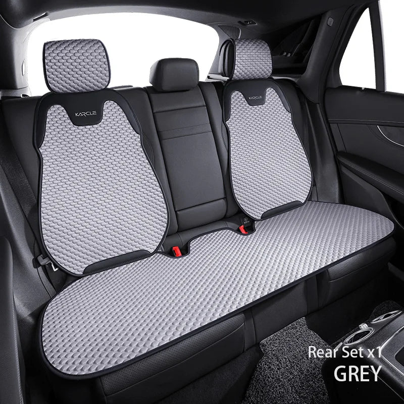 Universal Breathable Car Seat Covers Durable Car Seat Covers Full Set Sweat Absorption Auto Seat Cushion Pad Car Accessories