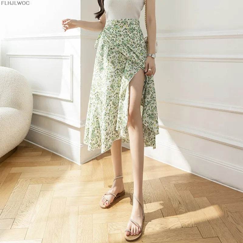 Women's Floral Lace-Up Dress - P12 Hub Europe