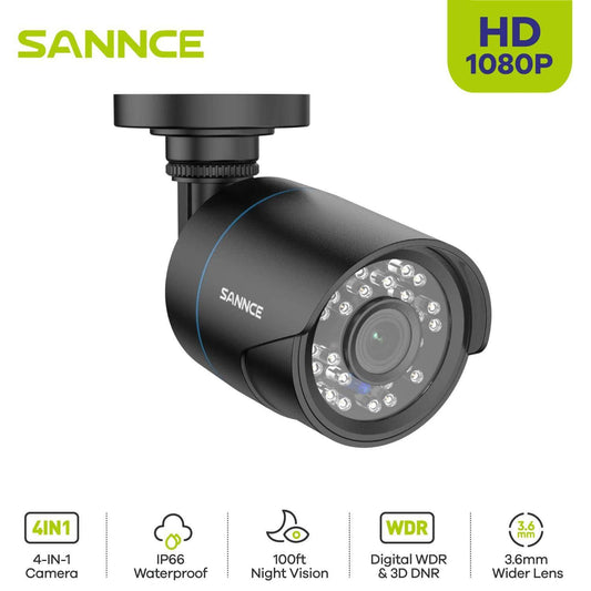 Camera Bullet 1080P, Outdoor, IR Night Vision - P12 Hub Europe