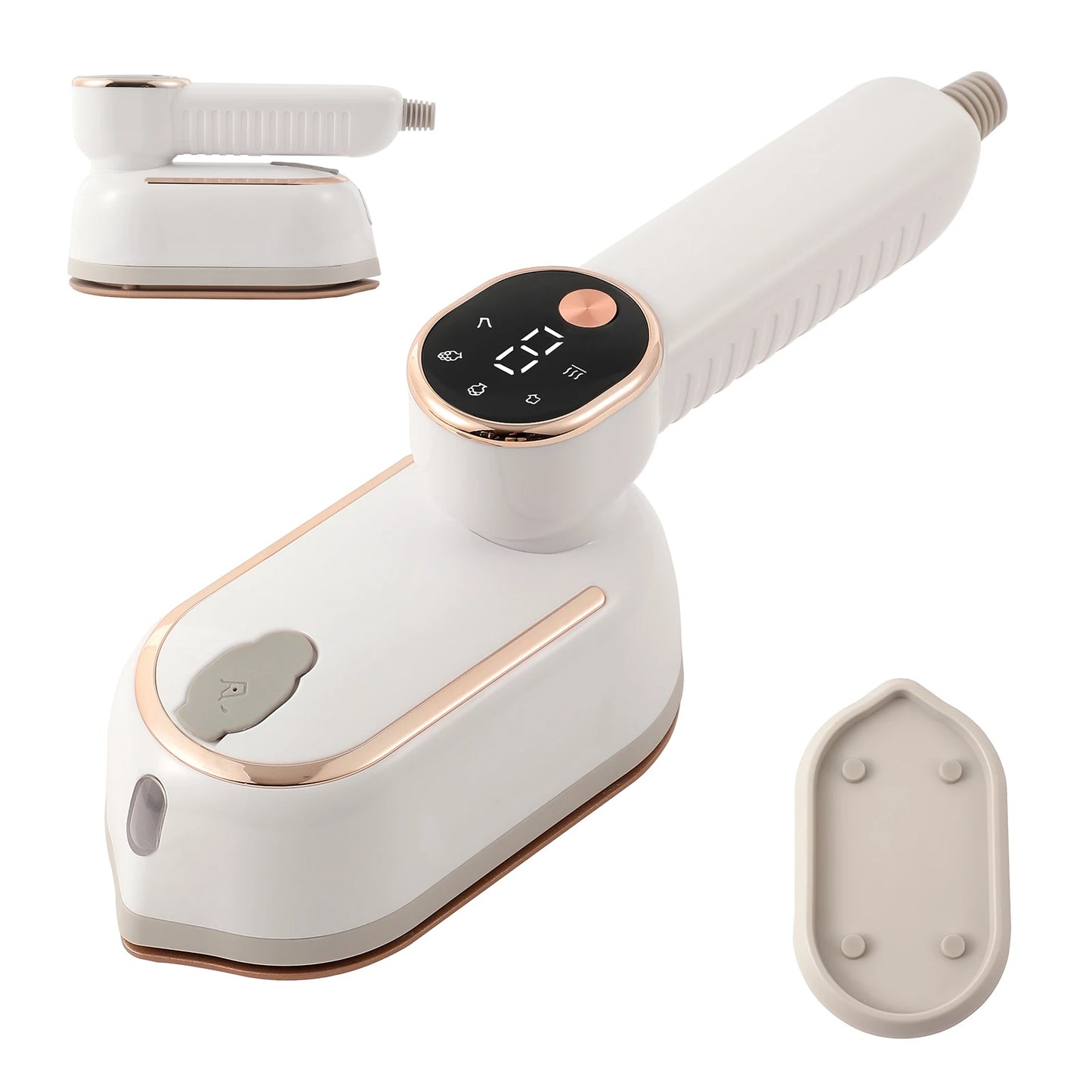 2-in-1 Mini Garment Steamer Handheld Steam Iron Portable Home Travelling For Clothes Ironing Wet Dry Ironing Machine 110V/220V