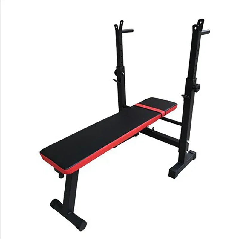 New Folding Bench Sit-Up Board Indoor Barbell Rack Bench Press Squat Rack Bench Press Weight Barbell Rack SJ