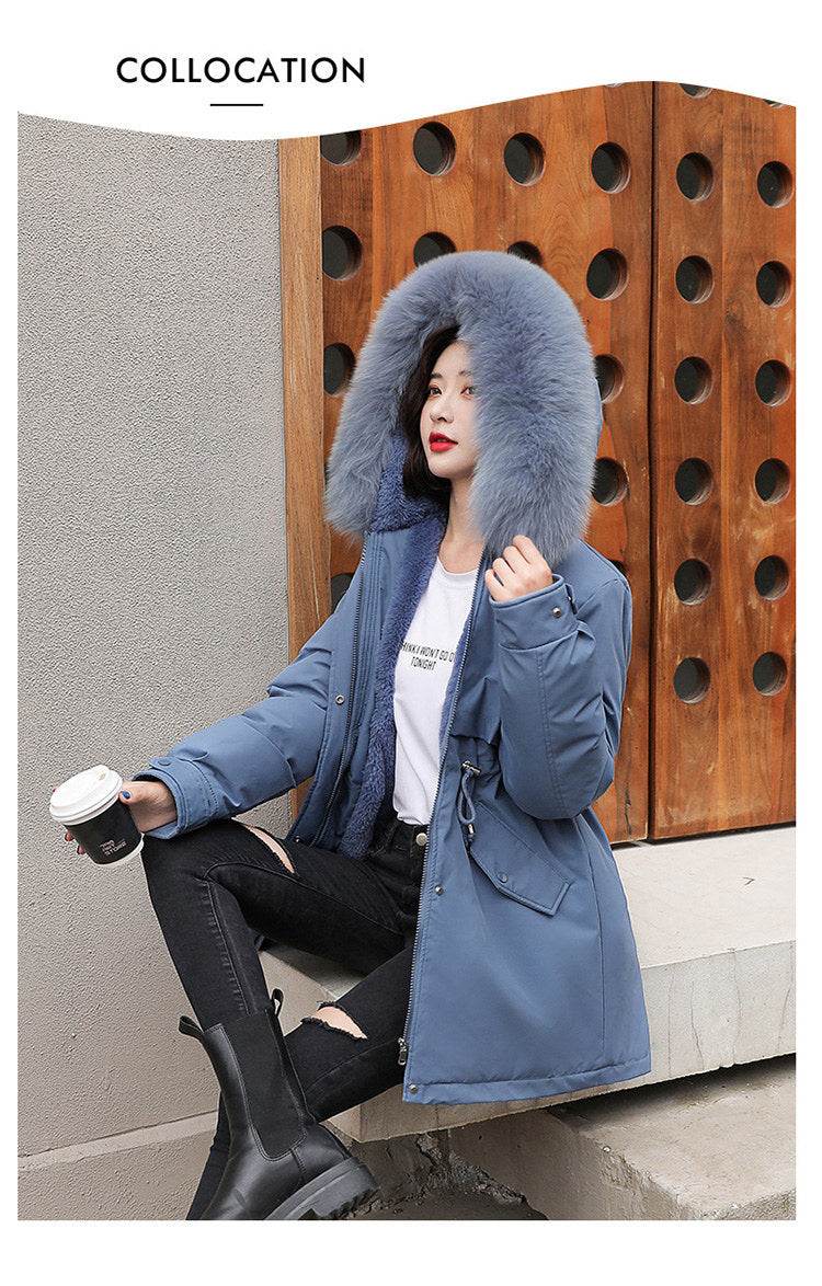 Slim Fur Collar Parka - P12 Hub Europe