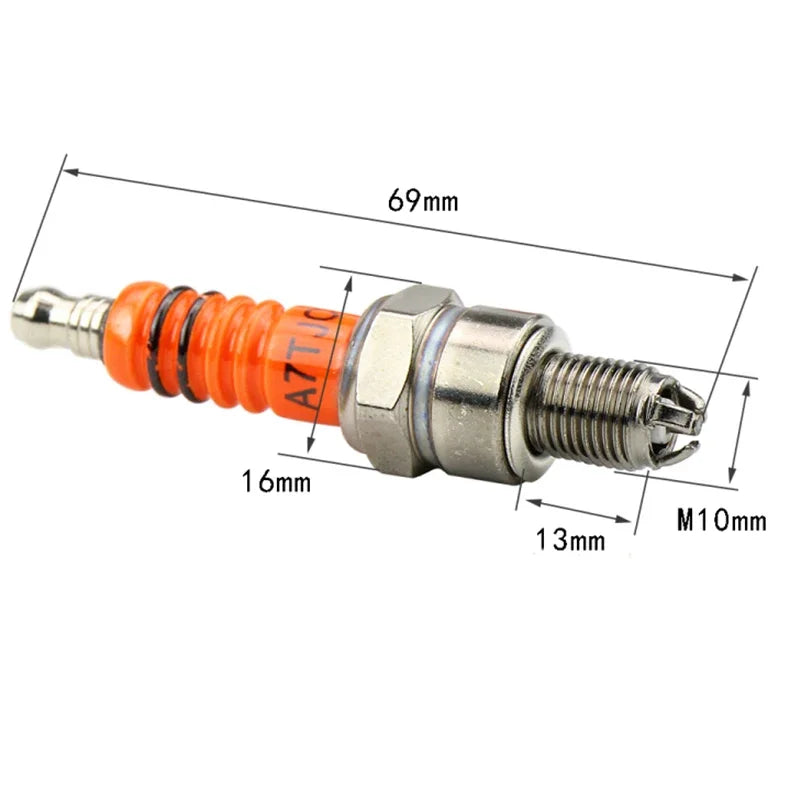 Motorcycle Performance Ignition Coil Racing AC CDI Spark Plug for GY6 50cc 125cc 150cc Moped Scooter Quad Buggy Pit Dirt Bike