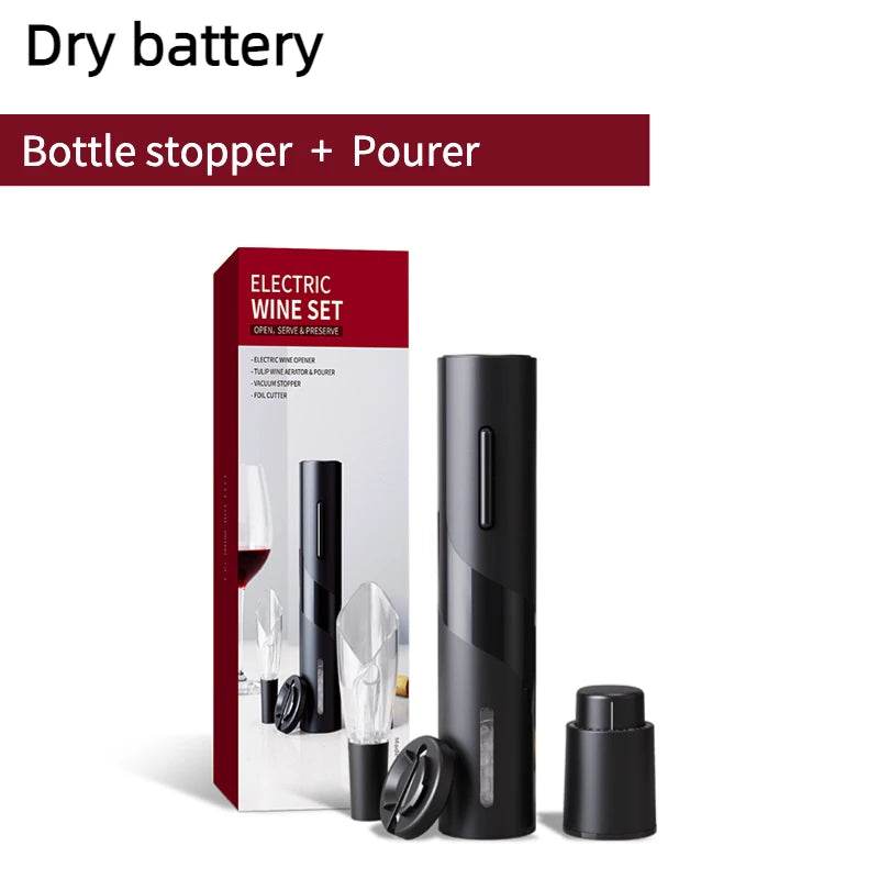LimiKT Electric Wine Bottle Opener Electric Wine Bottle Opener Battery Wine Bottle Opener Tool Set - P12 Hub Europe