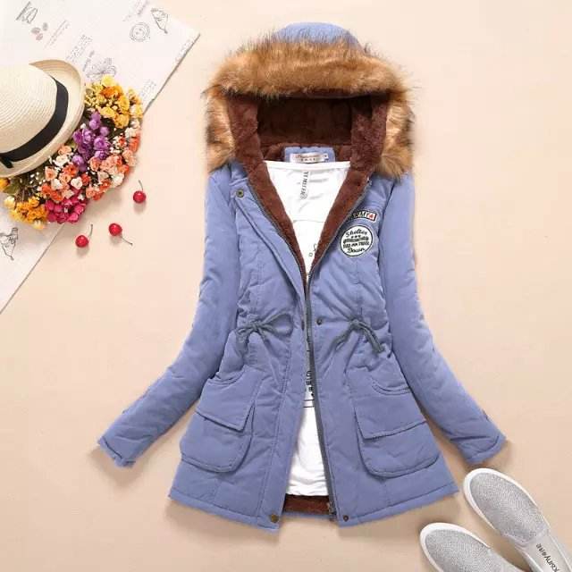 Slim Hooded Padded Parka - P12 Hub Europe