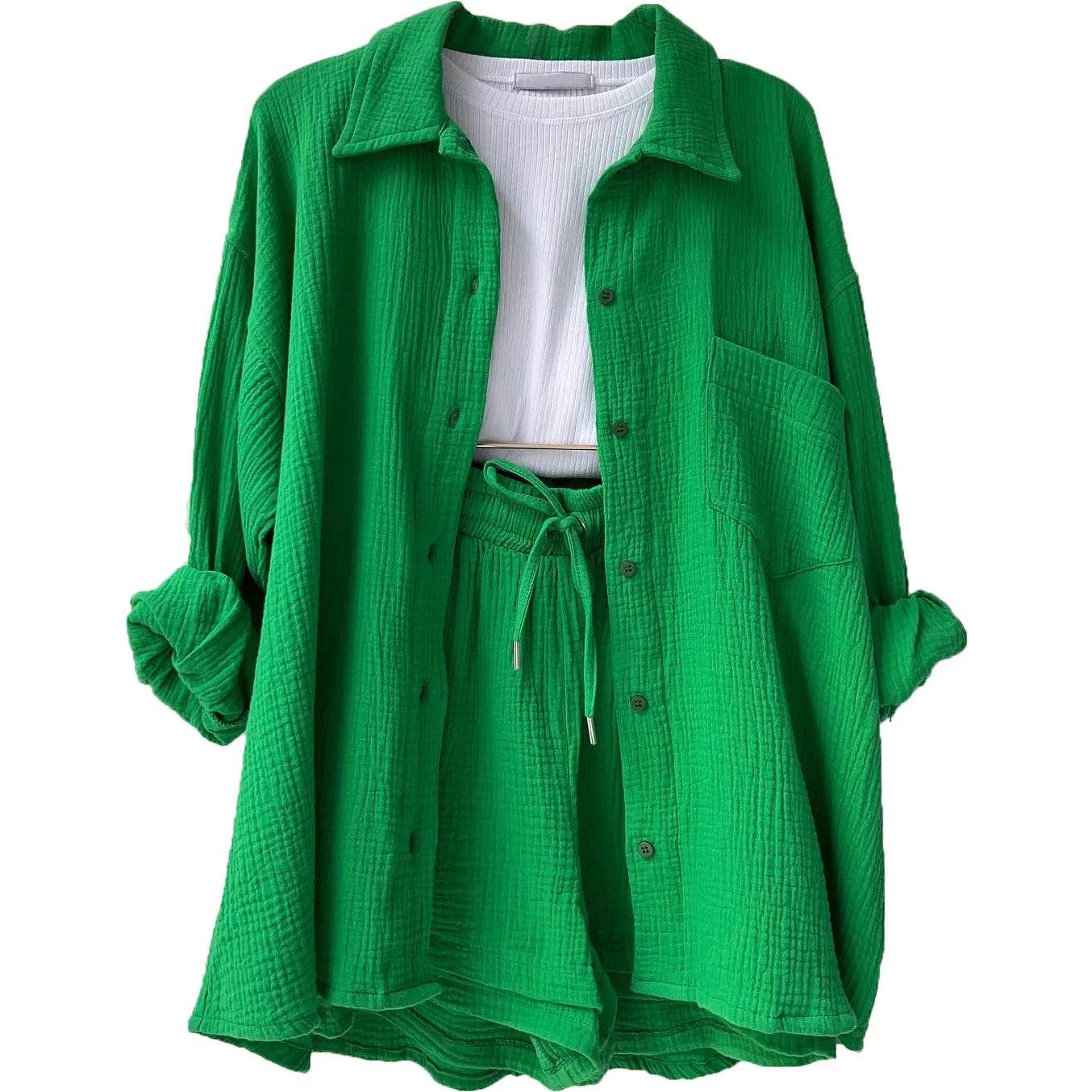 Women Summer Shorts Set - P12 Hub Europe