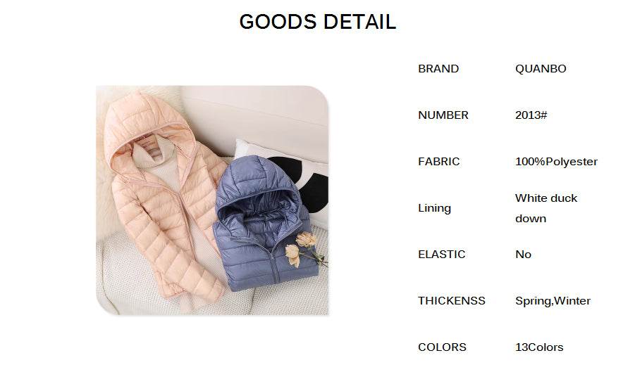 Ultralight Korean Puffer Jacket - P12 Hub Europe