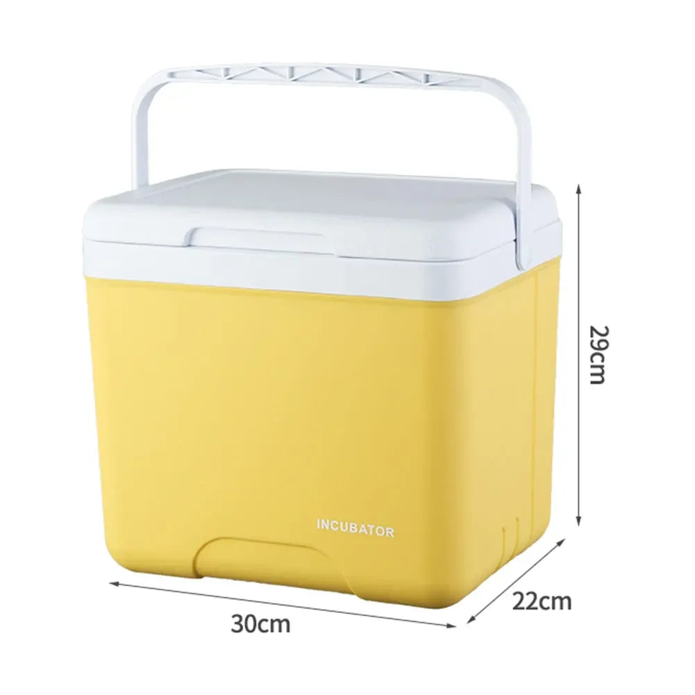 15L Insulated Ice Chest Multipurpose Portable Ice Bucket Outdoor Hard Cooler for Camping Picnic Beach Drink Beverage Fishing
