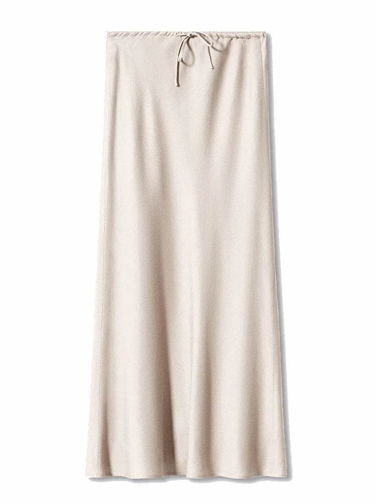 Women's Satin Maxi Skirt - P12 Hub Europe