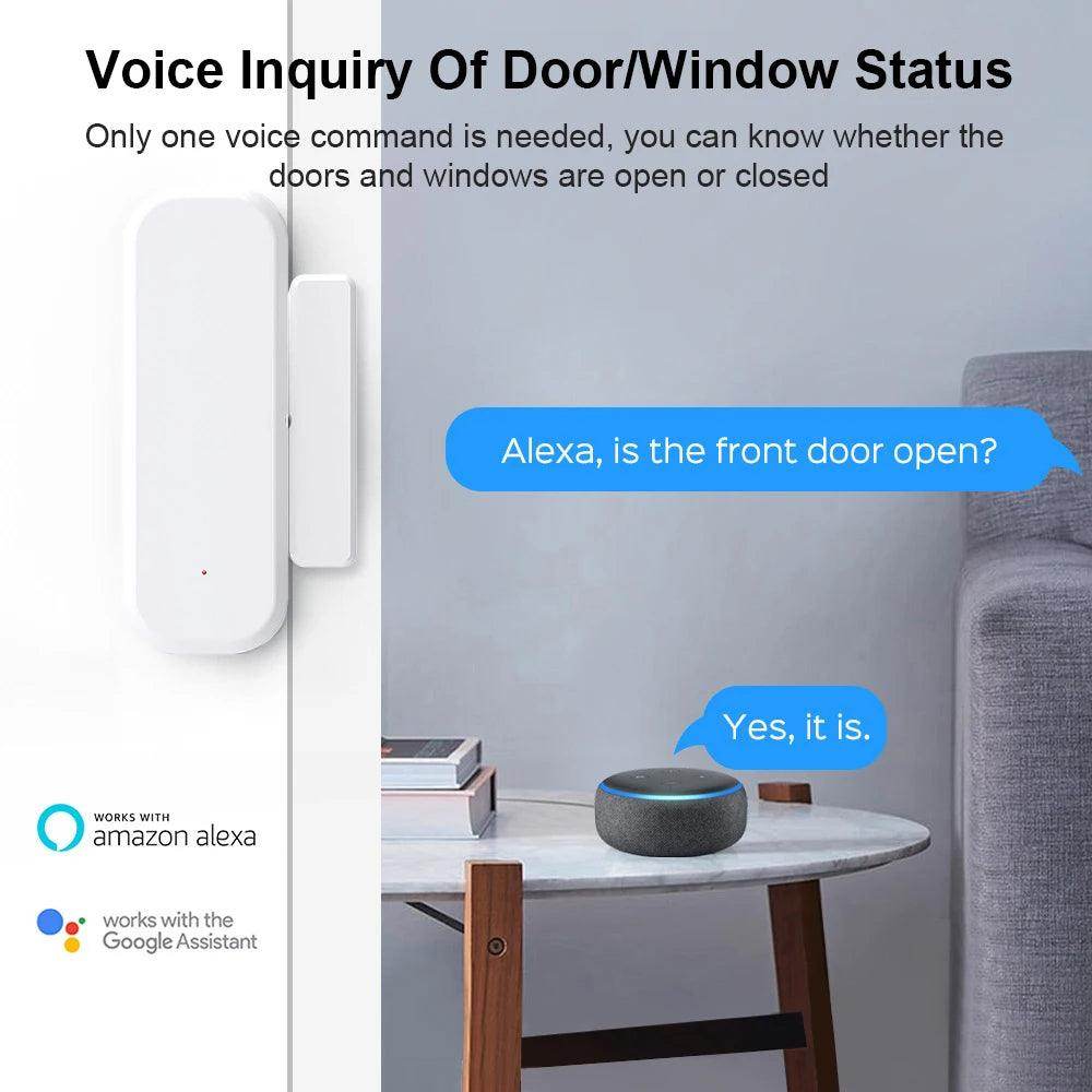 Sensor Door Tuya WiFi Zigbee Smart - P12 Hub Europe