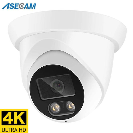 PoE Outdoor Camera 4K 8MP Audio, H.265, AI Human Detect - P12 Hub Europe