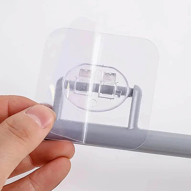 Punch-free Kitchen Paper Towel Rack Toilet Paper Roll Rack Hanger Wall-mounted Towel Bar Kitchen Bathroom Accessories - P12 Hub Europe