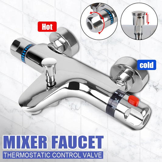 Bathroom Mixing Valve Hot And Cold Mixer Thermostatic Tap Thermostatic Shower Faucet Bathtub Faucet Bathroom Tool