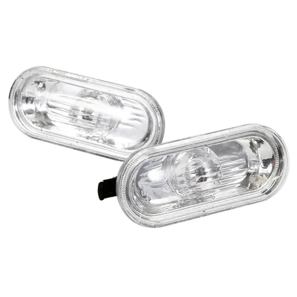 2pcs Car Side Marker Lights Auto Turn Signal Lamp Warning Lights Compatible for Volkswagen Golf 4 Mk4 Bora Vento Seat Jetta A4