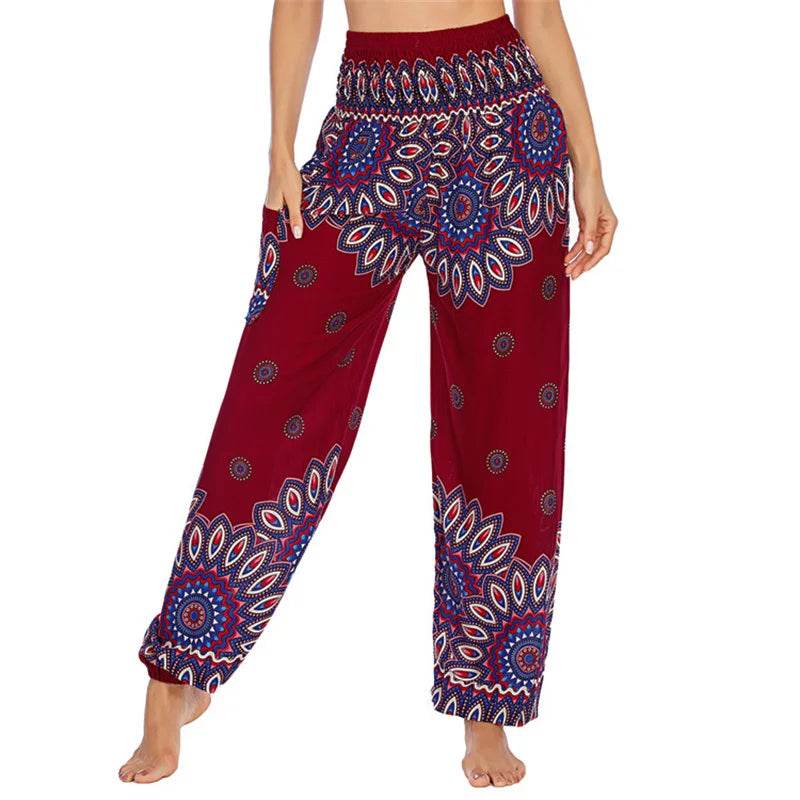 Boho Hippie Harem Yoga Pants - P12 Hub Europe