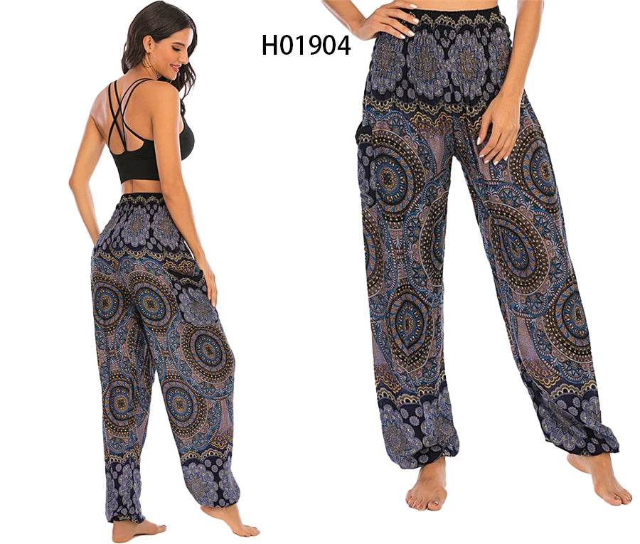 Boho Hippie Harem Yoga Pants - P12 Hub Europe