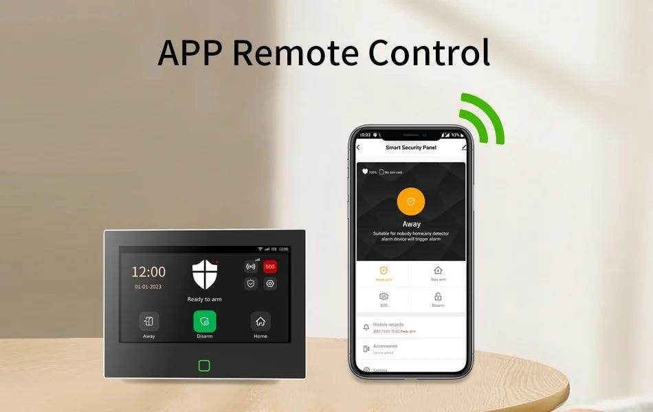 Alarm Smart Staniot WiFi 4G Tuya - P12 Hub Europe