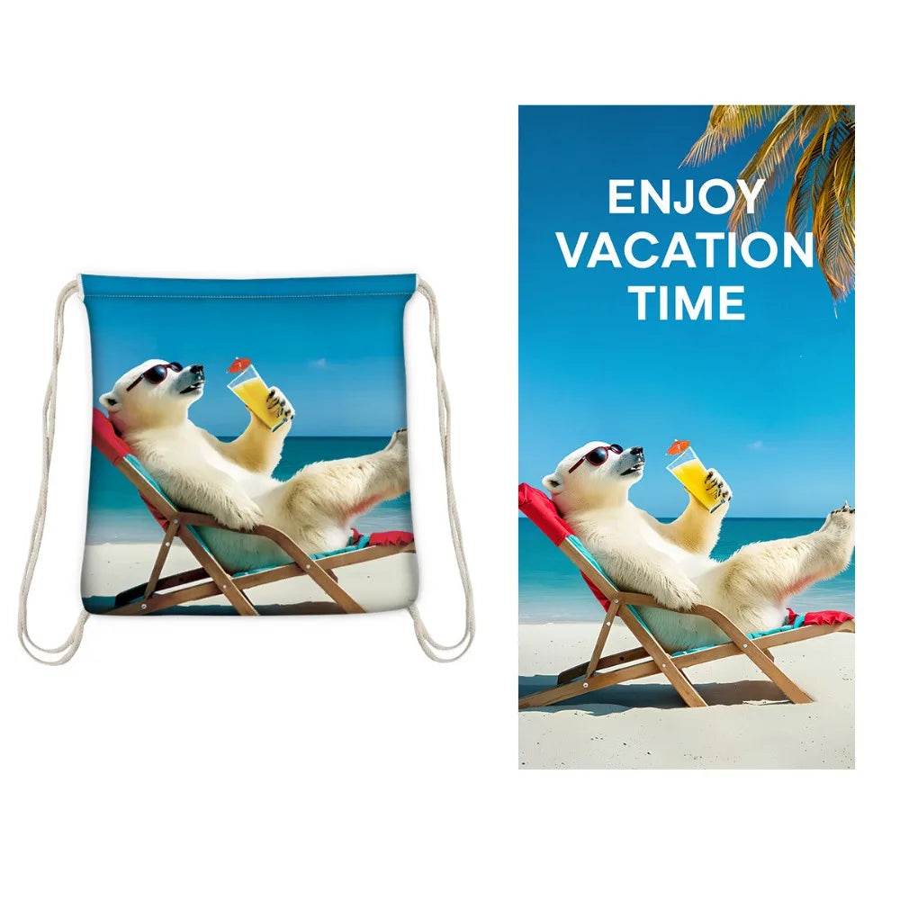 Quick Dry Towel Beach Bag Portable Bath Towels Travel Print Sports Surf for The Mat Designer Sand Free Large Bundle Large Adults - P12 Hub Europe