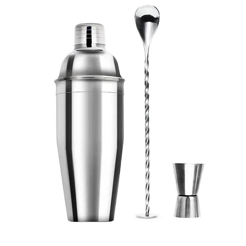 1/3/6/9/11pcs Cocktail Shaker Set Stainless Steel Bartender Kit Cocktail Mixer Wine Martini Boston Shaker Party Bar Tools - P12 Hub Europe
